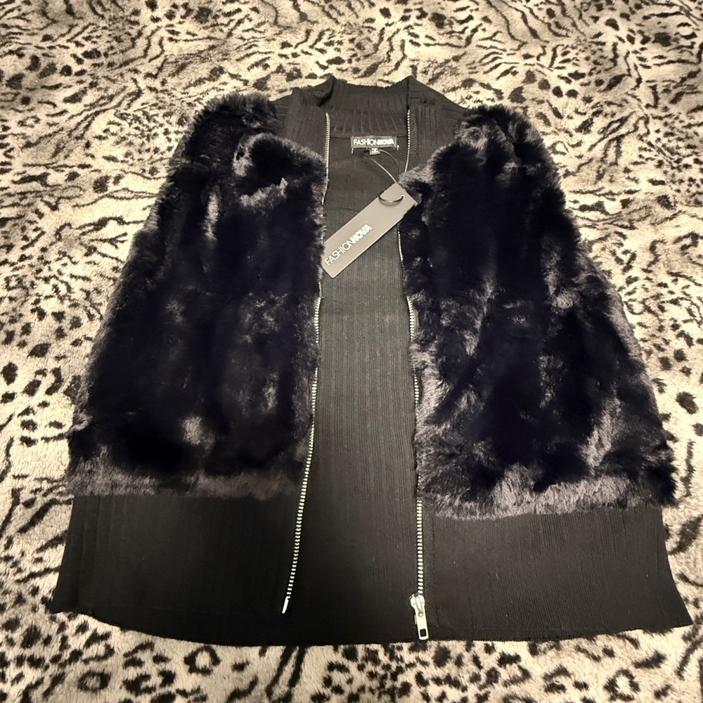 Fashion Nova Faux Fur Vest